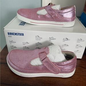 Birkenstock Kids Metallic Rose Mary Jane Shoes
